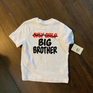 Only child tee shirt boys